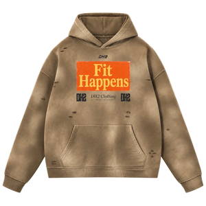 Fit Happens Sunfade Hoodie